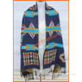 fashion100% cotton pashmina shawl scarf Aztec pashmina shawl manufacturers achecol,bufanda infinito,bufanda by Real Fashion